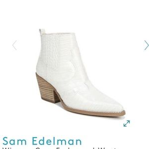 Sam Edelman Winona Croc Booties